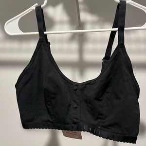 BRAND NEW SAVAGEXFENTY Black Bralette, Size 1X